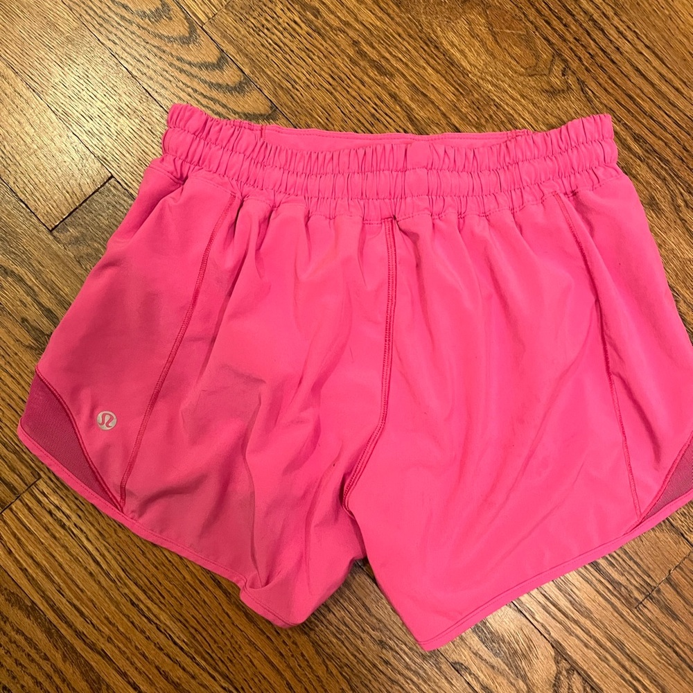 Lululemon Hotty hot shorts pink